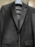 海瀾之家（HLA）西服套裝男輕商務(wù)經(jīng)典系列儒雅紳士大碼西服男HTXAW3Y001A 黑色02 【預訂】 L 175/92A 推薦126~140斤 曬單實(shí)拍圖