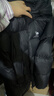 駱駝[黑鉆3.0]羽絨服男90%絨秋冬保暖時(shí)尚顯瘦高蓬羽絨服女 A13CAPN110A5，幻影黑 ，中性（金箔內） M 曬單實(shí)拍圖
