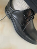 YRC意爾康男鞋正裝商務(wù)皮鞋低幫系帶皮鞋男英倫潮流男鞋真皮男鞋 黑色四季款 單層 11030 43 曬單實(shí)拍圖