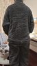 浪莎睡衣男三層夾棉保暖冬季特厚抗寒珊瑚絨男士家居服外穿兩件套裝 曬單實(shí)拍圖