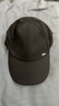 蕉下（beneunder）帽子冬季男士帽子女秋冬棒球帽遮陽(yáng)帽鴨舌帽洋氣減齡時(shí)尚黑 曬單實(shí)拍圖