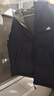 adidas 600蓬拒水保暖雙面穿休閑連帽鴨絨羽絨服男女秋冬阿迪達斯   黑色   L 曬單實(shí)拍圖