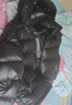 波司登（BOSIDENG）25新款90鵝絨泡芙羽絨服商場(chǎng)熱賣(mài)于適同款騏驥紅情侶中性外套 【趨勢推薦】幻夜黑-自然光-于適同款色-高品質(zhì) 2XL 180/100A充絨量214g 體重約140-155斤 曬單實(shí)拍圖