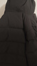 網(wǎng)易嚴選新品90鮮絨輕商務(wù)面包服連帽羽絨服男通勤-20℃抗寒無(wú)氟防水防污 A款25秋冬-連帽-石墨黑 M （170/92A） 曬單實(shí)拍圖