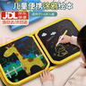SPRING STORY兒童便攜畫(huà)板涂鴉本寶寶畫(huà)板1-3歲可擦寫(xiě)字白板雙面便攜小黑板旅行幼兒園早教繪畫(huà)水彩筆女孩玩具 恐龍款【10面+6支水粉筆】 小學(xué)生寶寶畫(huà)畫(huà)套裝玩具女孩生日新年禮物 曬單實(shí)拍圖