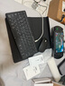 HUKE 折疊鍵盤(pán)便攜對折三藍牙+2.4G無(wú)線(xiàn)USB平板iMac一體機鴻蒙安卓手機Win臺式機mini主機鼠標套裝 背光鍵盤(pán)鼠標保護套 三藍牙+2.4G連接 經(jīng)典黑 可連藍牙/可插接收器 鍵鼠可共用一 曬單實(shí)拍圖