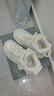 達芙妮休閑鞋女加厚保暖高幫棉鞋厚底雪地靴女鞋子 4023608018 白杏 38  曬單實(shí)拍圖