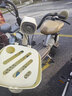 預米電動(dòng)車(chē)新國標自行車(chē)元宇宙電瓶車(chē)成人男女通用代步車(chē)長(cháng)續航踏板電瓶車(chē)臺鈴綠源同款代步助力車(chē) 米色【品牌電池全國聯(lián)?！?【鋰電】原裝12A-續航約80里 曬單實(shí)拍圖