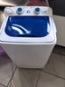 長(cháng)虹單桶洗衣機全半自動(dòng)小型迷你洗脫一體內衣褲洗襪子神器母嬰兒童學(xué)生宿舍出租房洗衣機藍光抑菌 藍色7.2KG【不銹鋼甩桶】+藍光抑菌+強勁電機 曬單實(shí)拍圖