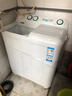 海爾（Haier）【雙重補貼】小神螺洗衣機半自動(dòng)雙缸雙桶9KG強力去污操作簡(jiǎn)單老人輕松用移動(dòng)腳輪可挪動(dòng)以舊換新 現貨充足 多倉就近速發(fā) 鄉鎮可達 送貨上門(mén) 雙缸 9kg 曬單實(shí)拍圖
