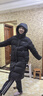 伯希和（Pelliot）【極光MAX】長(cháng)款羽絨服女鵝絨服保暖加厚冬季外套男12340806黑M 曬單實(shí)拍圖