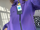 拓路者林更新同款【朱雀PRO】沖鋒衣男防暴雨防水戶(hù)外登山透氣防風(fēng)外套 夢(mèng)幻紫【女款】 M 曬單實(shí)拍圖