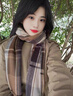 安提諾伯圍巾女秋冬季2025年新款禮盒女士新年生日禮物女士精致高級感實(shí)用 卡其色圍巾【精美禮盒裝】 曬單實(shí)拍圖