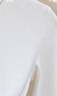 古今（GUJIN）小立領(lǐng)打底衫女內搭保暖上衣莫代爾秋冬基礎百搭修身長(cháng)袖t恤白L 曬單實(shí)拍圖