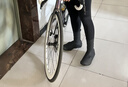 EVR鎖鞋鞋套騎行防水防風(fēng)保暖 -5~10度自行車(chē)男女通用公路車(chē)山地車(chē) 黑色-防風(fēng)防水加絨 L(44-47碼) 曬單實(shí)拍圖