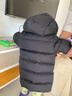 巴布豆（BOBDOG）金標中長(cháng)款兒童羽絨服男女童裝冬季2025年新品寬松A類(lèi)95鴨絨外套 黑色 【適合3-12歲】 100 推薦【身高80-90cm】 曬單實(shí)拍圖