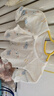 童泰新生兒半背衣嬰兒衣服純棉四季0-3月寶寶上衣滿(mǎn)月服2件裝 藍色 52 曬單實(shí)拍圖