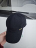 JEEP中老年加絨棒球帽男冬保暖戶(hù)外騎行防風(fēng)防寒鴨舌帽男士帽子 黑色 曬單實(shí)拍圖