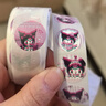 米礫庫洛米獎勵貼紙兒童卡通貼畫(huà)小學(xué)生防水幼兒園小朋友三麗鷗手帳寶寶女童女孩卷卷貼封口貼裝飾套裝 曬單實(shí)拍圖