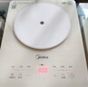 美的（Midea）電磁爐多檔調節家用火鍋爐 2200W大功率爆炒一體玻璃面板勻火加熱 鉑鉆系列 防水智能MC-E22B23 曬單實(shí)拍圖