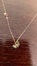 明牌珠寶元宵節禮物18K金蜜蜂項鏈彩金套鏈鎖骨鏈吊墜禮物女CSR0221定價(jià) 約38+3+3厘米 約1.01-1.16克 曬單實(shí)拍圖