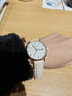 COJR考研手表考試專(zhuān)用手表女生初高中學(xué)生只看時(shí)間中高考靜音機械石英 曬單實(shí)拍圖