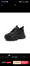 天美意女鞋商場(chǎng)同款休閑系帶厚底女老爹鞋新款 黑色-經(jīng)典款 37 曬單實(shí)拍圖