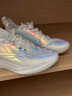 沃蘭迪911火箭氣墊碳板籃球鞋學(xué)生輕便緩震實(shí)戰訓練鞋 周楷恒同款 水星-白 43 曬單實(shí)拍圖