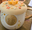 星巴克（Starbucks）杯子金色桂花銅章馬克杯陶瓷帶蓋勺辦公室咖啡杯情侶禮盒伴手禮 金桂杯單杯原盒裝+桂花蓋 曬單實(shí)拍圖