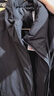 名創(chuàng  )優(yōu)品（MINISO）保暖立領(lǐng)棉衣男冬季輕量美式防風(fēng)休閑寬松大碼抗寒棉服 黑 L 曬單實(shí)拍圖