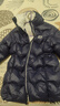 蓋璞女童2025冬季新款logo長(cháng)款連帽收腰羽絨服兒童裝外套829687 曬單實(shí)拍圖