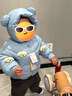巴拉巴拉童裝寶寶羽絨服三防男童冬裝女童連帽外套萌趣2025新款面包服外套 曬單實(shí)拍圖