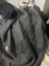 百圖（betu）女裝2025年冬季新款毛呢外套中長(cháng)款氣質(zhì)高智灰羊毛大衣女2511T16 曬單實(shí)拍圖