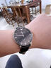 EMPORIO ARMANI手表男皮帶簡(jiǎn)約商務(wù)石英男士腕表生日禮物送男友AR0382 曬單實(shí)拍圖