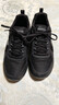 斯凱奇（Skechers）男士網(wǎng)面鞋舒適休閑鞋輕便耐磨運動(dòng)鞋軟底健步鞋 BBK全黑 42 曬單實(shí)拍圖