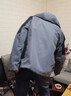 皮爾卡丹（pierre cardin）沖鋒衣秋冬男士冬季外套三合一可拆卸防風(fēng)夾克衫 深灰色 XL 曬單實(shí)拍圖
