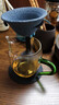 博為（BW）無(wú)孔礦石茶漏玻璃公杯三件套過(guò)濾器功夫茶具配件茶水分離過(guò)濾套裝 曬單實(shí)拍圖
