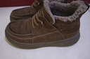 哈森（Harson）男鞋冬季加絨休閑雪地靴高幫棉鞋保暖戶(hù)外東北棉靴 卡其色 42 曬單實(shí)拍圖