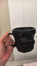 RICH YOUR HOME陶瓷馬克杯情侶學(xué)生水杯高顏值女生個(gè)性咖啡設計家用感輕奢高顏值 情侶對杯[一黑一白] 曬單實(shí)拍圖