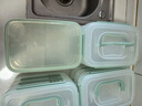 樂(lè )扣樂(lè )扣（LOCK&LOCK）保鮮盒多層塑料冰箱食物收納盒帶蓋密封多格外出野餐大號 1L*3 【帶提手3件套禮盒裝】 曬單實(shí)拍圖