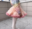 舞丘比tutu裙女童兔兔蓬蓬裙子公主裙突突蛋糕裙兒童嬰兒寶寶凸凸半身裙 漸變色【單件裙子】 110 S碼【身高100-120cm】 曬單實(shí)拍圖