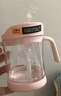 babycare三合一斜口吸管杯寶寶喝水牛奶學(xué)飲杯男女刻度兒童水杯-滿(mǎn)杯300ml 曬單實(shí)拍圖