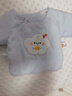貝瑞加（Babyprints）嬰兒半背上衣新生兒秋冬保暖衣服男女寶寶夾棉加厚棉衣 藍59 曬單實(shí)拍圖