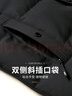 雪中飛鵝絨羽絨服男士短款脫卸帽加厚保暖休閑商務(wù)秋冬外套男裝190 曬單實(shí)拍圖