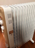 美的（Midea）【金縷衣】取暖器家用/電暖器/電暖氣/加濕烘衣/13片全屋取暖器/節能電熱油汀取暖器NY2213-18GW 曬單實(shí)拍圖
