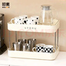 叩素杯架杯子收納置物架桌面放水杯收藏架餐桌托盤(pán)家用茶杯架雙層瀝水 曬單實(shí)拍圖