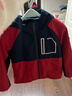 戴維貝拉（DAVE＆BELLA）冬裝新款中大童連帽衫小男孩加絨外套兒童運動(dòng)上衣男童外衣 紅色【現貨】 130 cm（建議身高120-130cm） 曬單實(shí)拍圖