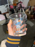 迪士尼(Disney)玻璃杯反口杯星星米奇高顏值正版杯子女生水杯 唐老鴨反口杯 350ml 曬單實(shí)拍圖
