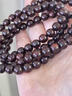 豆蔻時(shí)光印度金星小葉紫檀木手串正宗檀香108顆佛念珠手鏈男女款8mm重35克 曬單實(shí)拍圖
