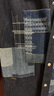 太平鳥(niǎo)男裝【商場(chǎng)同款】 潮流刺繡拼接長(cháng)袖牛仔襯衫男B2CHF1113 牛仔深藍1 M 曬單實(shí)拍圖